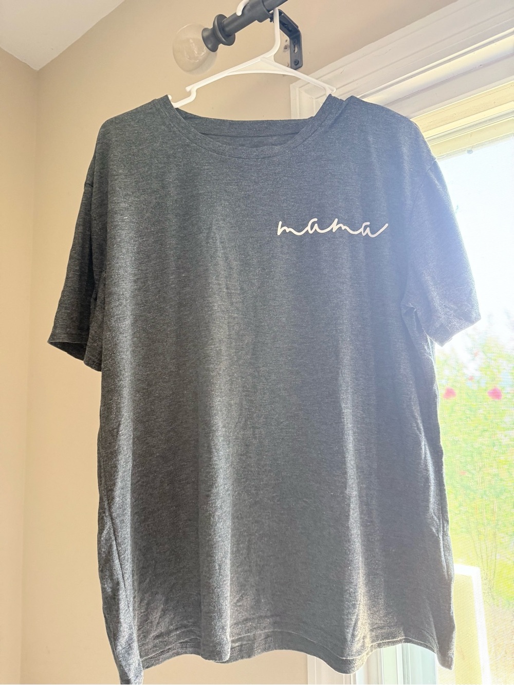 2 for $10 Mama Graphic Tee - Dark Heather Gray